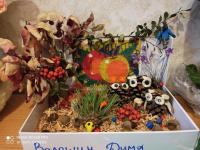 Осенняя выставка поделок из природного материала: "Синьорита картофелина"